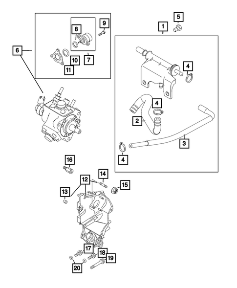 Fuel Pump and Sending Unit for 2018 Jeep Renegade #2