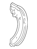 43153S5AA02 - : Brake Shoes for Honda Image