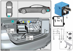 61139152083 - Vehicle Electrical System: Mount for Asd Plug Connection for BMW Image