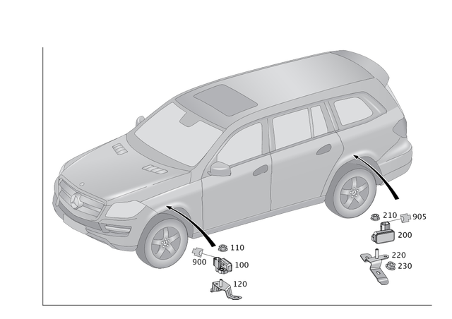 6540428164 - Electrical Equipment and Instruments: Contact Socket Housing for Mercedes-Benz: C250, C300, C350, C63 AMG, G550 4x4, G63 AMG, G65 AMG, GL350, GL450, GL550, GL63 AMG, GLE300d, GLE350, GLE400, GLE43 AMG, GLE450 AMG, GLE550e, GLE63 AMG, GLE63 AMG S, GLS350d, GLS450, GLS550, GLS63 AMG, ML250, ML350, ML400, ML550, ML63 AMG Image image