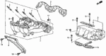 92900060200B - Engine: BOLT, STUD (6X20) for Honda Image