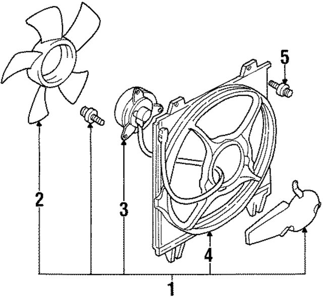 MR500561 - HVAC: Fan Assembly for Mopar Image