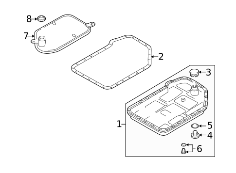 Transaxle Parts for 2001 Volkswagen Passat #0