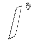 51137390101 - : Pillar Molding for Mini: Cooper Countryman Image