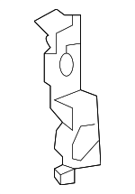 17227519270 - Cooling System: Cooler Line Upper Bracket for BMW Image