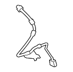 LC2Z2078A - Brakes: Brake Hose for Ford: E-350 Super Duty, E-450 Super Duty Image