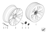 36116767827 - : Wheel, Alloy for BMW Image