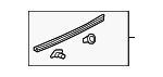 72868TVAA11 - Body: Lower Seal for Honda: Accord Image
