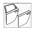 67510TVA325ZZ - : Door Shell for Honda: Accord Image