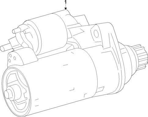 Starter for 2020 Mercedes-Benz CLA35 AMG #0