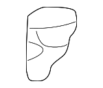 6786752030 - Body: Door Weather-strip Retainer for Toyota: Avalon, Camry, Corolla, Echo, GR Corolla, Land Cruiser, Prius, Prius C, Prius Plug-In, Prius Prime, Sequoia, Sienna, Yaris Image