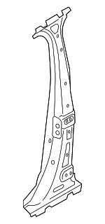 95850260701GRV - Body: Center Pillar Reinforced for Porsche: Cayenne Image