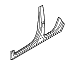 95850395200GRV - Body: Center Pillar &amp; Rocker for Porsche: Cayenne Image