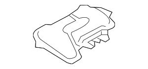 95850263400 - Body: Rocker Reinforced Insulator for Porsche Image