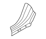 95850395500GRV - Body: Rocker Panel for Porsche: Cayenne Image