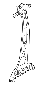 95850244300GRV - Body: Inner Center Pillar for Porsche: Cayenne Image