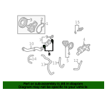 Genuine Honda Coolant Connecting Pipe O-Ring Seal Gasket – 91314-634-000