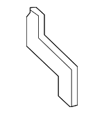 63175TK8A01 - Body: Hinge Pillar Reinforced Bracket for Honda: Odyssey Image