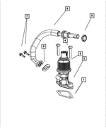 68057479AA - Emission Systems: Egr Valve for Mopar Image