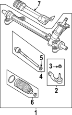 Motorcraft™ Rack And Pinion Assembly