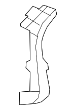 852266HW0A - Body: Bumper Cover Support Bracket for Nissan Image