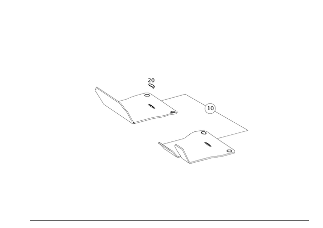 1726800148 - Panelling: Floor Mat for Mercedes-Benz Image