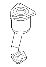 8E5Z5E212B - Exhaust: Pre-converter for Ford: Fusion | Mercury: Milan Image