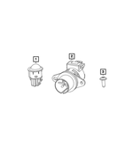 68633257AA - Electrical: Dash Panel Plug for Mopar Image