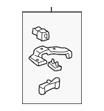 F5AZ14536B - Body: Seat Track Bracket Assembly for Ford Image image