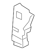 LR092642 - Body: Wheelhouse Liner Insulator for Land Rover: Range Rover Velar Image