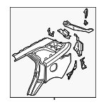 LR091293 - Body: Quarter Panel for Land Rover: Range Rover Velar Image