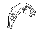LR152389 - : Wheelhouse Liner for Land-Rover Image