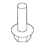 9YA010502 - Body: Bumper Cover Bolt for Mazda: 2, 3, CX-7, CX-9, MX-5 Miata, Protege, Protege5, RX-8 Image