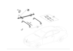 19859609 - Roof Carrier Systems: Section Covering for Mercedes-Benz Image