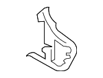 8V5809026A - Body: Baffle Plate for Audi Image