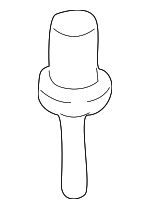 902573205 - Body: Bumper Cover Rivet for Mazda: Miata, Millenia, MPV, MX-5 Miata, Protege Image