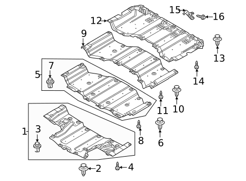 Under Cover & Splash Shields for 2022 Mazda MX-30 EV #0