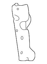 10323581 - Body: Kick Panel Trim for Chevrolet: Impala, Monte Carlo Image