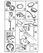 5094700AA - Instrument Panel and Radios and Consoles: Instrument Panel Speaker for Mopar Image
