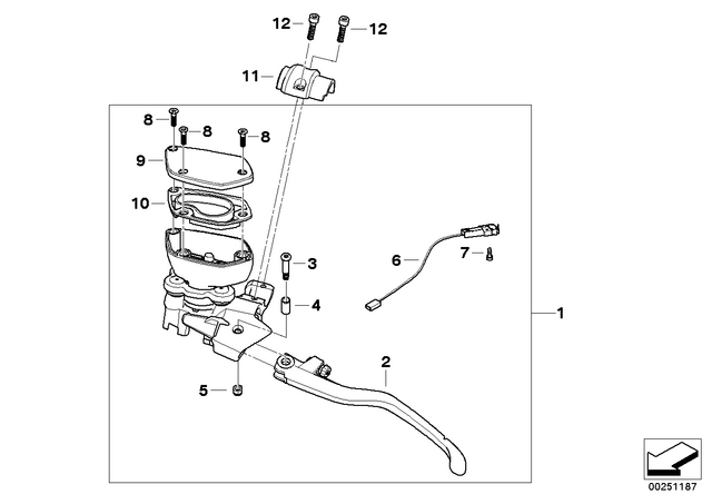 32727719419 - : Pipe Clamp                for BMW-Motorrad Image