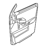 4L2Z7823942AUD - Body: Door Trim Panel for Ford: Explorer Image
