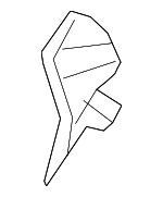 21369250001D03 - Body: Seat Belt Guide for Mercedes-Benz Image