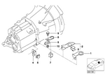 11787547202 - Manual Transmission: Cable Holder for BMW Image
