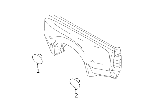 Side Marker Lamps for 2015 Ford F-250 Super Duty #0
