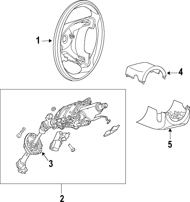 958347804702W0 - Steering: Steering Wheel for Porsche Image
