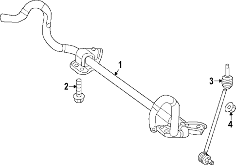 Stabilizer Bar & Components for 2025 Mercedes-Benz GLC43 AMG #3