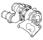 282312T000 - Air &amp; Fuel Delivery: Turbocharger for Hyundai Image