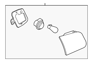 12758913 - : Tail Lamp Assembly for Saab: 9-5 Image
