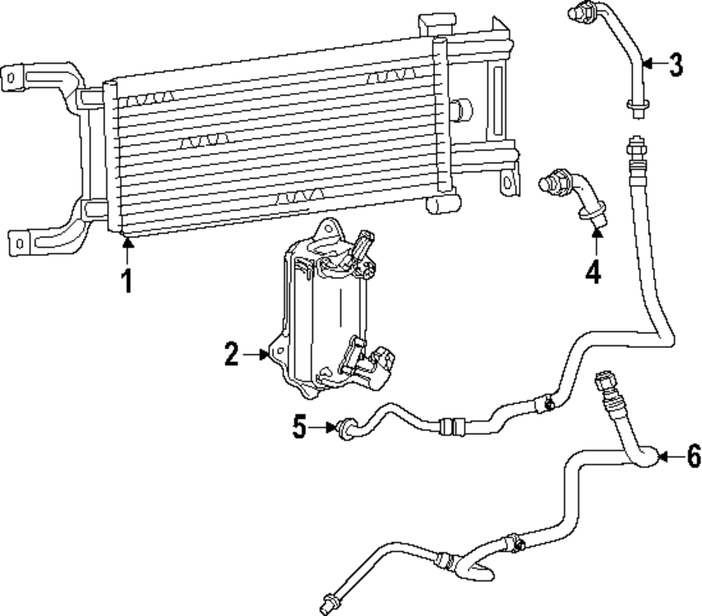 21606-6SV0A - Trans Cooler 2022-2025 Nissan Pathfinder