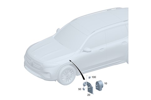 Antitheft Alarm System for 2025 Mercedes-Benz GLB35 AMG #0